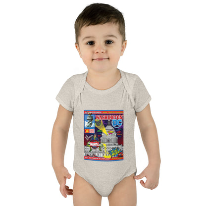 DK149: UnMARVELousington D.C. - Infant Sized Onsie