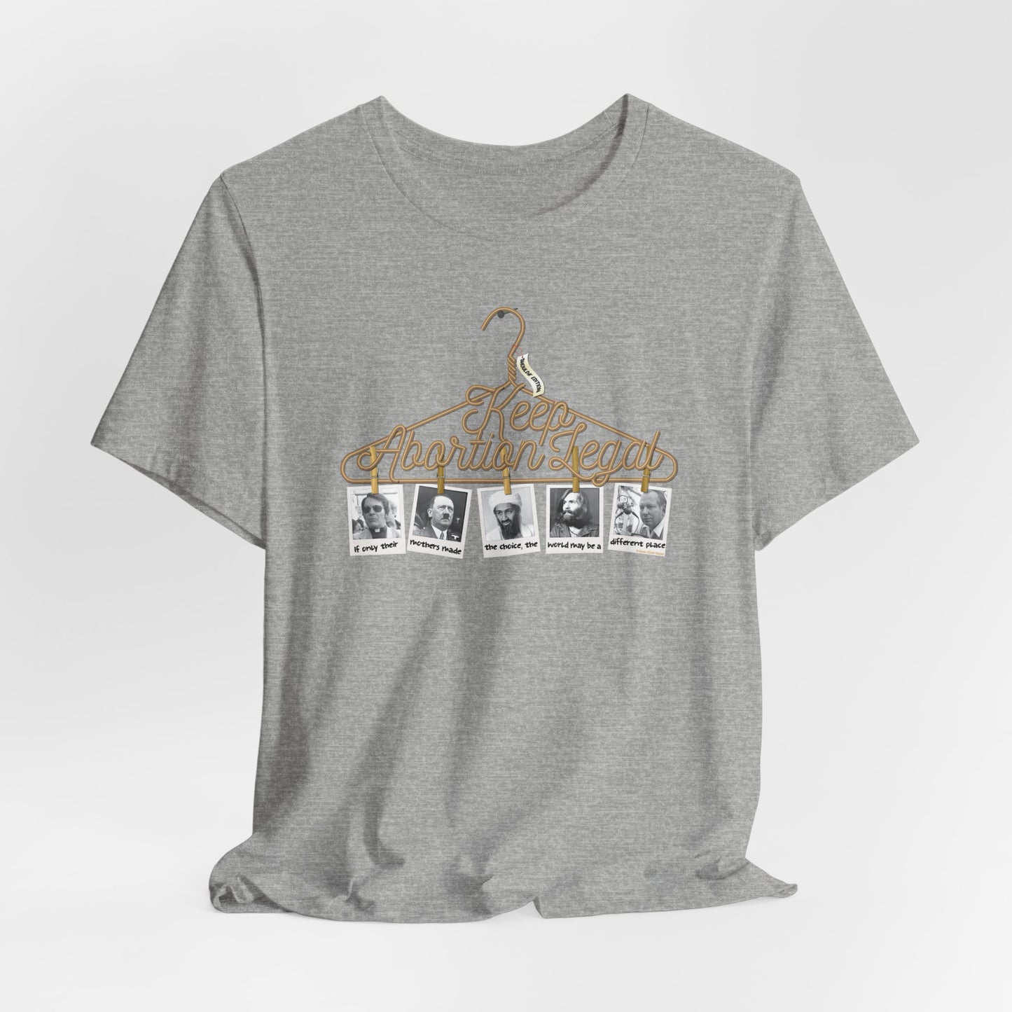DK19: No Wire Hangers Ever (Shoulda' Edition) - Unisex S/S T-Shirt