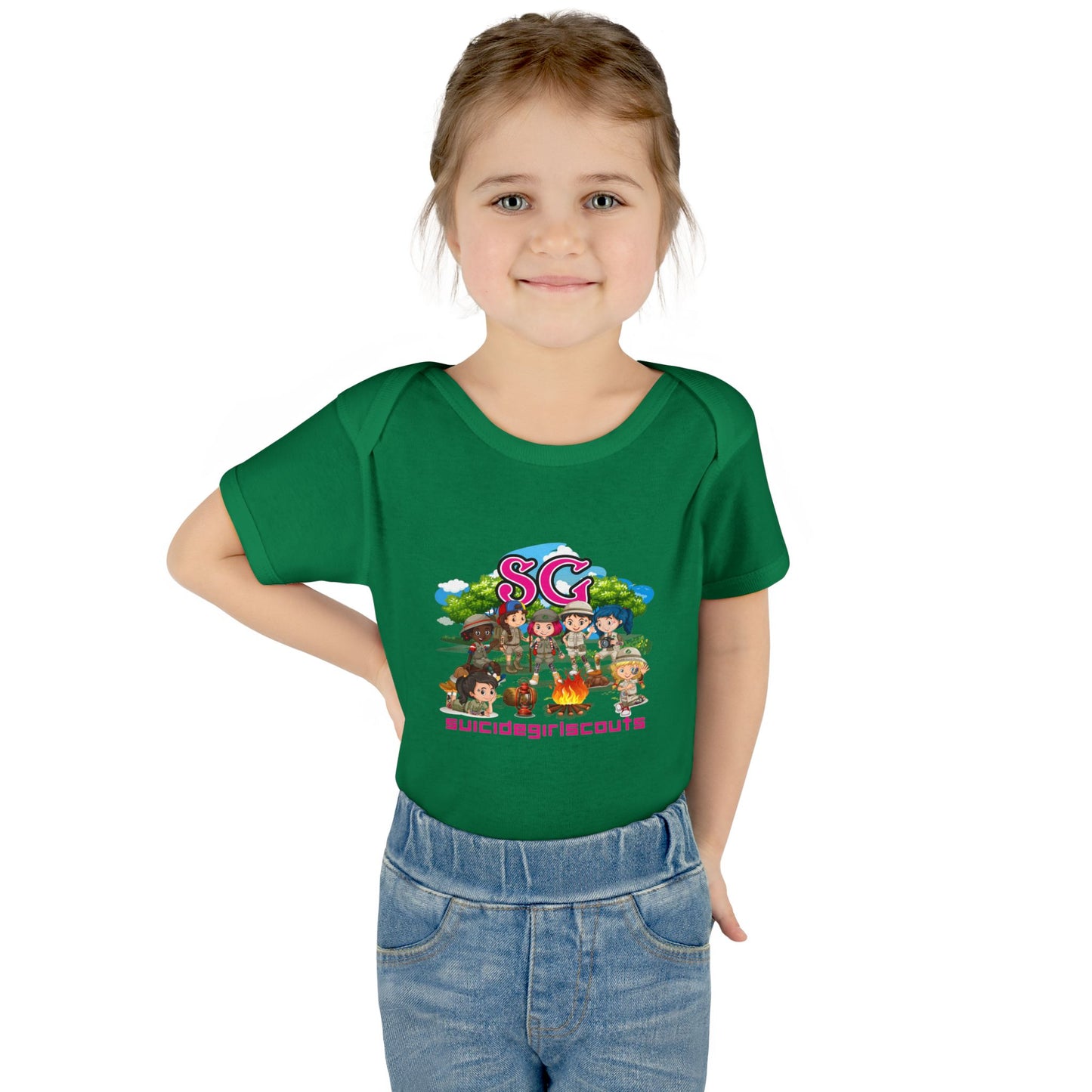 DK66: Suicide Girlscouts - Infant Sized Onsie
