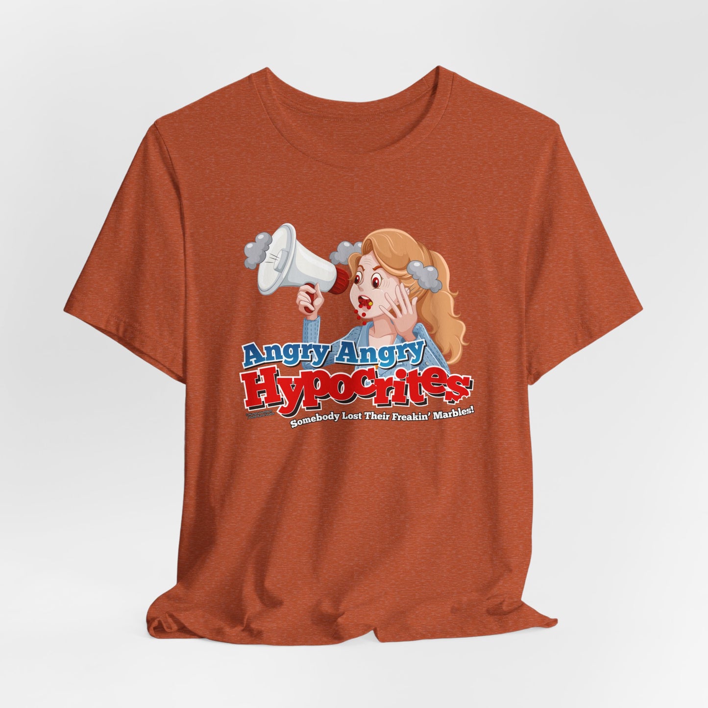 DK81: Angry Angry Hypocrites - Unisex S/S T-Shirt