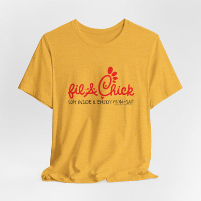 DK87: Fil-A-Chick - Unisex S/S T-Shirt