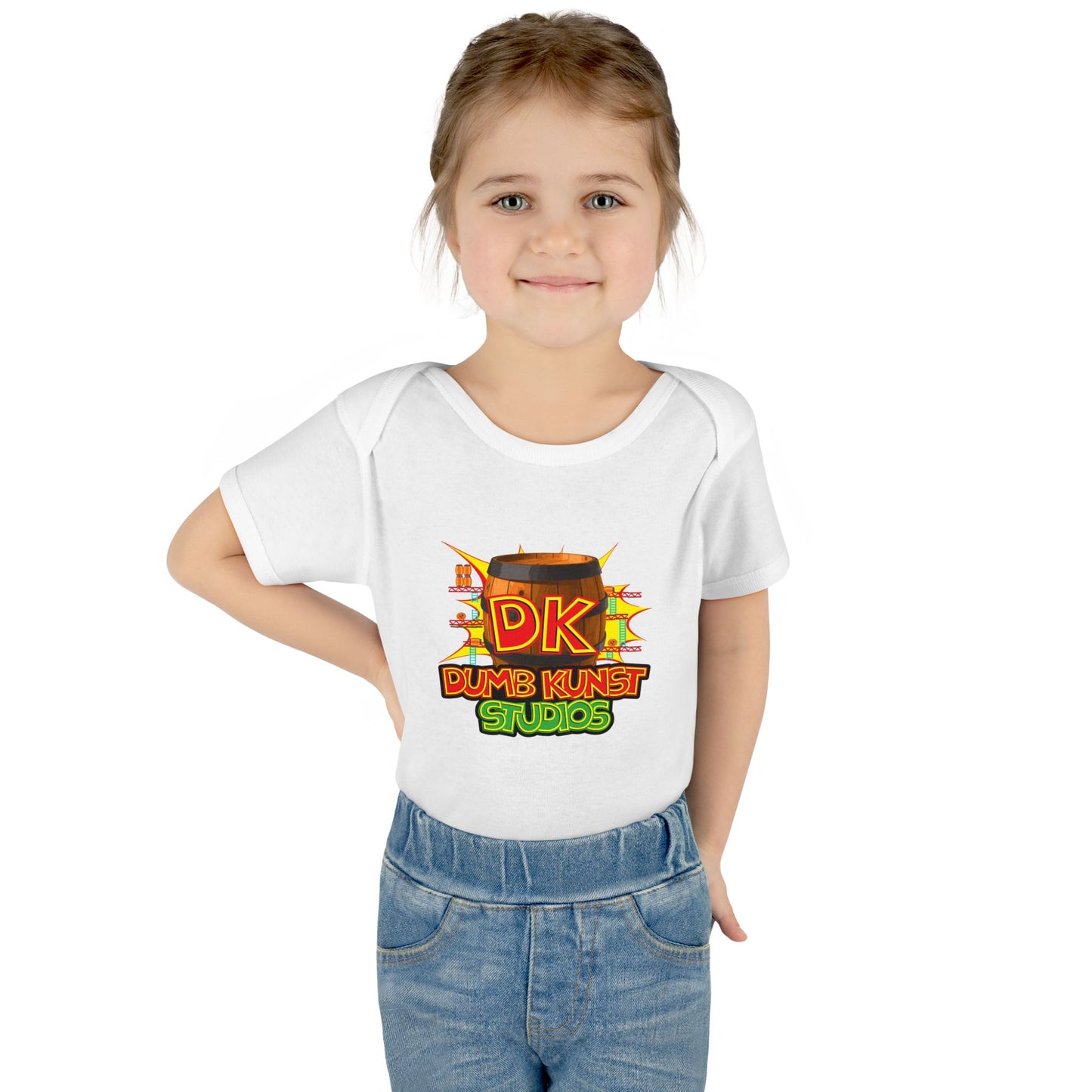 DK86: King Donkey Kunst - Infant Sized Onsie