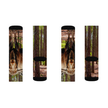 Load image into Gallery viewer, Moose Lodge 2427 - Woodlands Moose - Sublimation Socks
