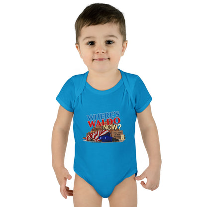DK89: Where's Waldo Now? - Infant Sized Onsie
