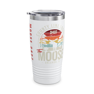 Moose Lodge 2427 - Florida Moose Sunset - Ringneck Tumbler, 20oz