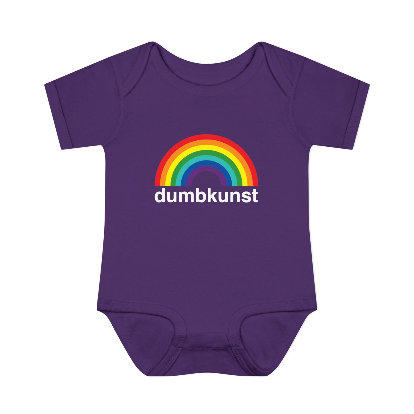 DK16: Dumb Kunst Under The Rainbow - Infant Sized Onsie