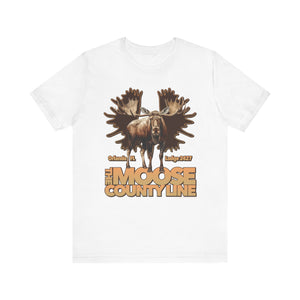 Moose Lodge 2427 - Moose Antlers - Unisex T-Shirt (Front Print Only)