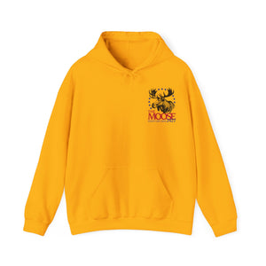 Moose Lodge 2427 - Moose For President - Hooded Sweatshirt (Front & Back Print)