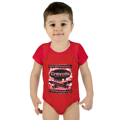 DK110: Crayoffs - Colors of Chaos - Infant Sized Onsie
