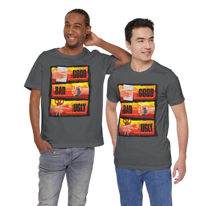 DK173: Roshambo Gone Wild West - Unisex S/S T-Shirt