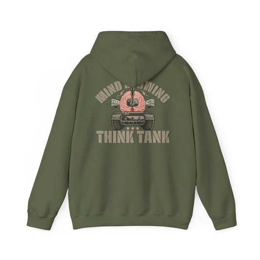 DK125: Think Tank - Adult Hooded Sweatshirt