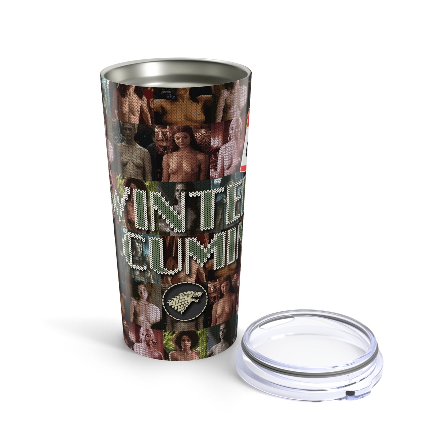 DK193: Winter Is Cuming - 20oz Travel Tumbler