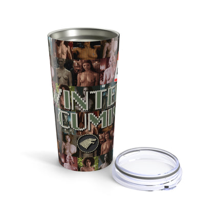 DK193: Winter Is Cuming - 20oz Travel Tumbler
