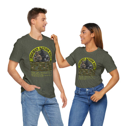 DK238: Fierce And Glorious (Former Action Guy Edition) - Unisex S/S T-Shirt