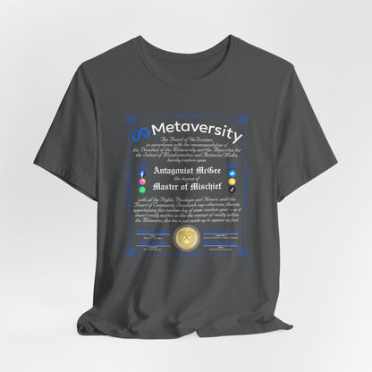 DK160: The Metaversity Of... - Unisex S/S T-Shirt