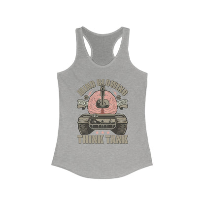 DK125: Think Tank - Ladies Racerback Tank