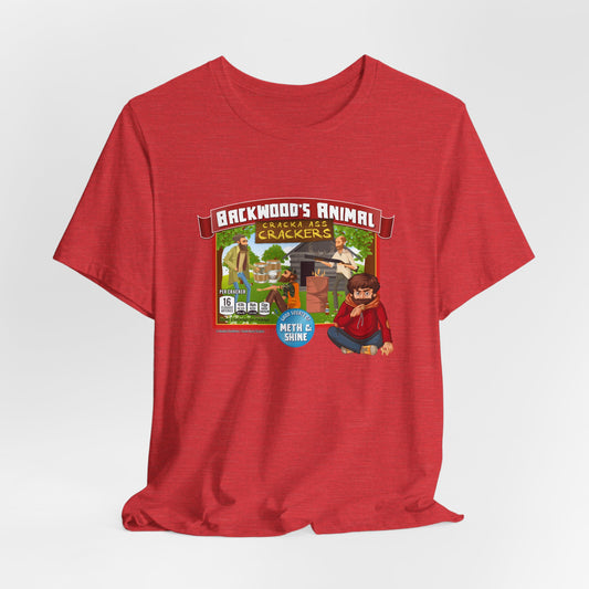 DK77: Animal Cracka' Ass Crackas - Unisex S/S T-Shirt