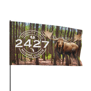 Moose Lodge 2427 - Woodlands Moose - Flag