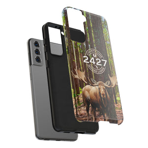 Moose Lodge 2427 - Woodlands Moose - Tough Phone Cases (Select Phone Models)