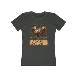 Moose Lodge 2427 - Moose Antlers - Women's T-Shirt (Front Print Only)