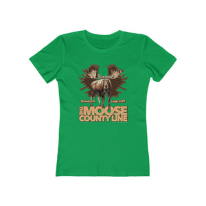 Moose Lodge 2427 - Moose Antlers - Women's T-Shirt (Front Print Only)