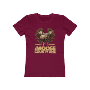 Moose Lodge 2427 - Moose Antlers - Women's T-Shirt (Front Print Only)