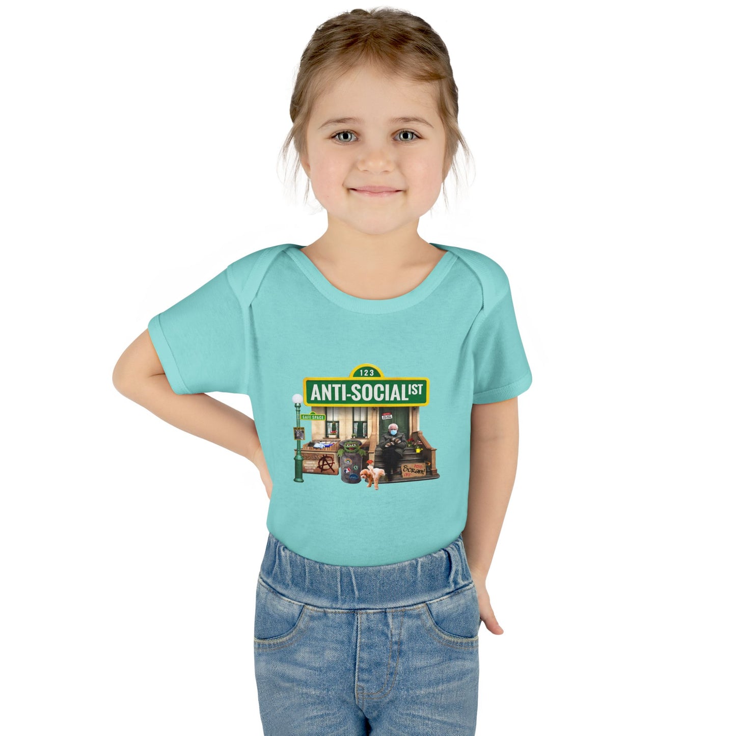 DK58: Bernie The Grouch - Infant Sized Onsie