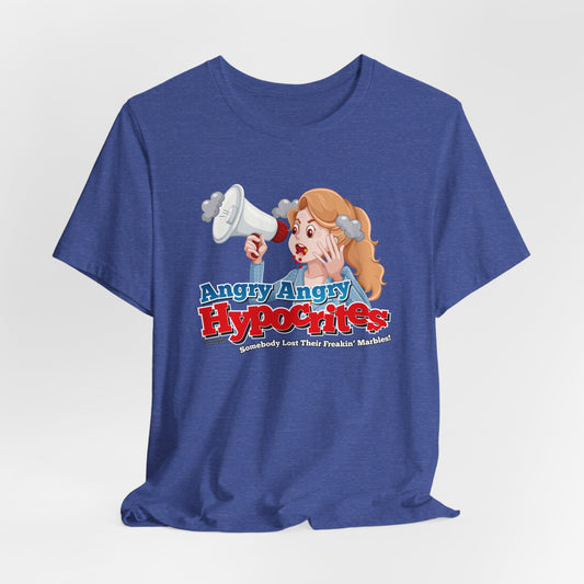 DK81: Angry Angry Hypocrites - Unisex S/S T-Shirt