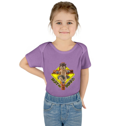 DK59: Baby On Board - Infant Sized Onsie