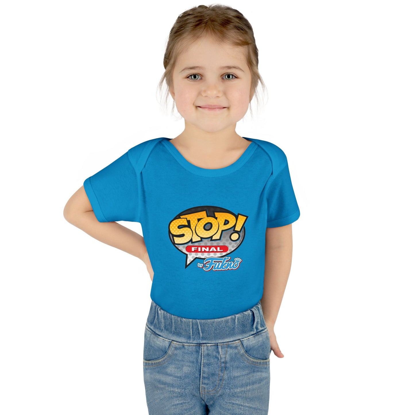 DK103: Stop! by Fukno - Infant Sized Onsie
