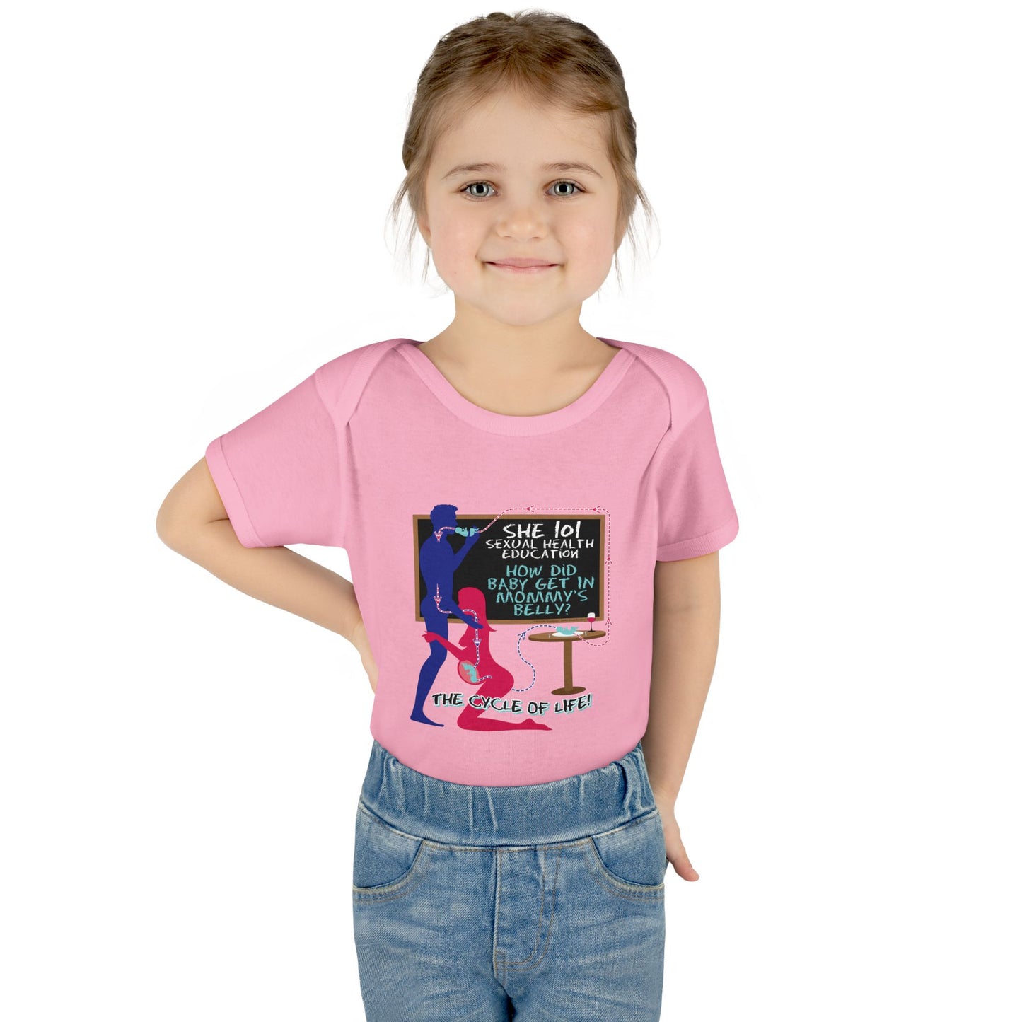 DK184: Baby In The Belly - Infant Sized Onsie