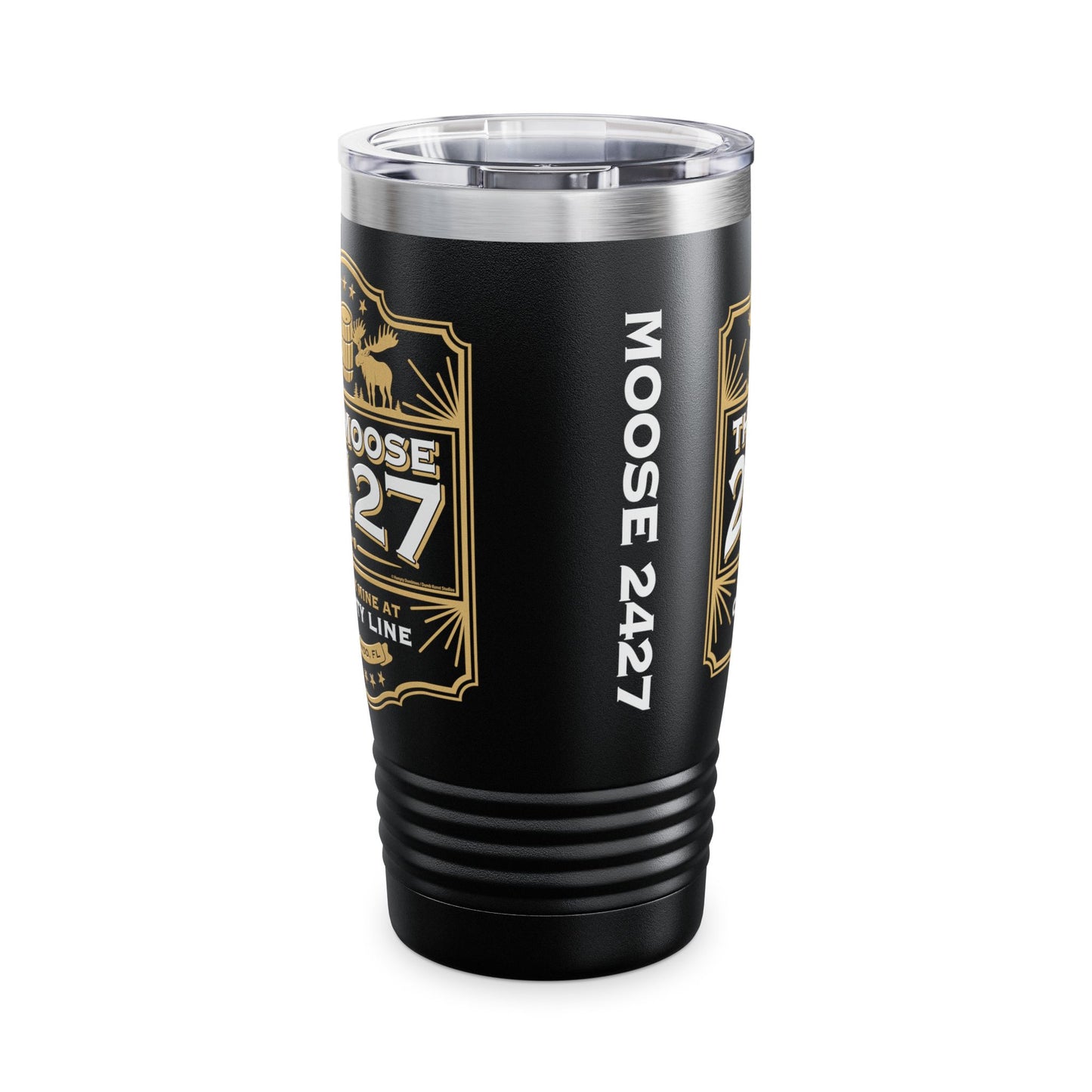 Moose Lodge 2427 - Moose Drink Mine - Ringneck Tumbler, 20oz