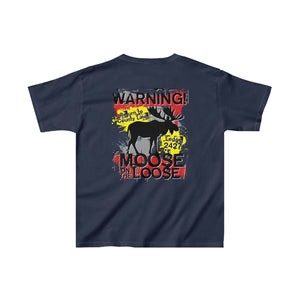 Moose Lodge 2427 - Loose Moose - Youth T-Shirt (Front & Back Print)