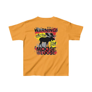 Moose Lodge 2427 - Loose Moose - Youth T-Shirt (Front & Back Print)