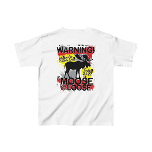 Moose Lodge 2427 - Loose Moose - Youth T-Shirt (Front & Back Print)