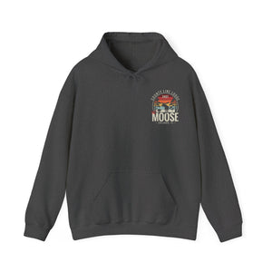 Moose Lodge 2427 - Florida Moose Sunset - Hooded Sweatshirt (Front & Back Print)