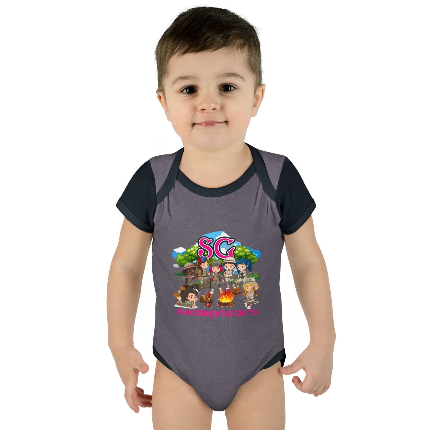 DK66: Suicide Girlscouts - Infant Sized Onsie