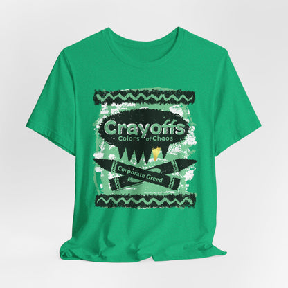 DK110: Crayoffs Colors of Chaos - Unisex S/S T-Shirt