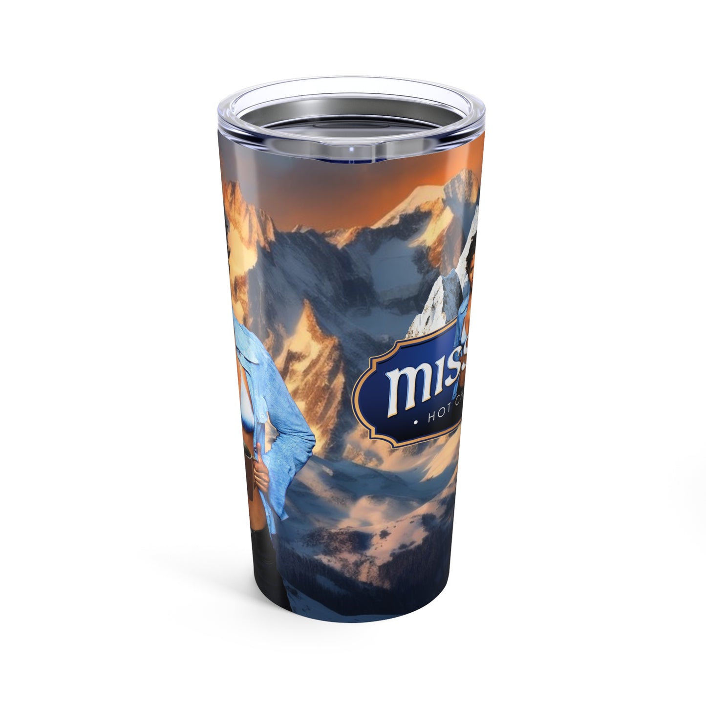 DK43: Hot Chocolate - 20oz Travel Tumbler