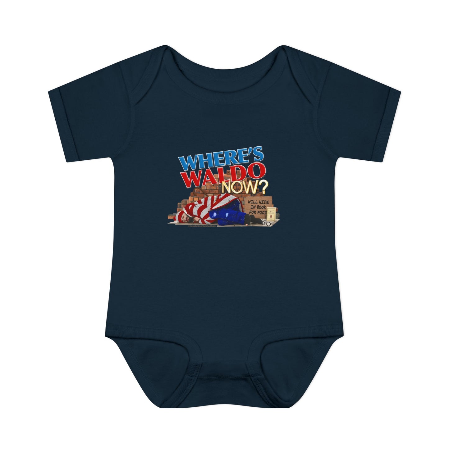 DK89: Where's Waldo Now? - Infant Sized Onsie