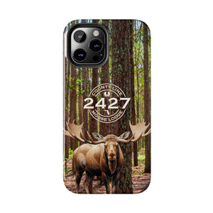 Moose Lodge 2427 - Woodlands Moose - Tough Phone Cases (Select Phone Models)