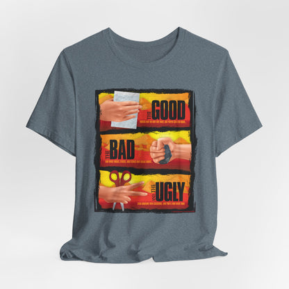 DK173: Roshambo Gone Wild West - Unisex S/S T-Shirt