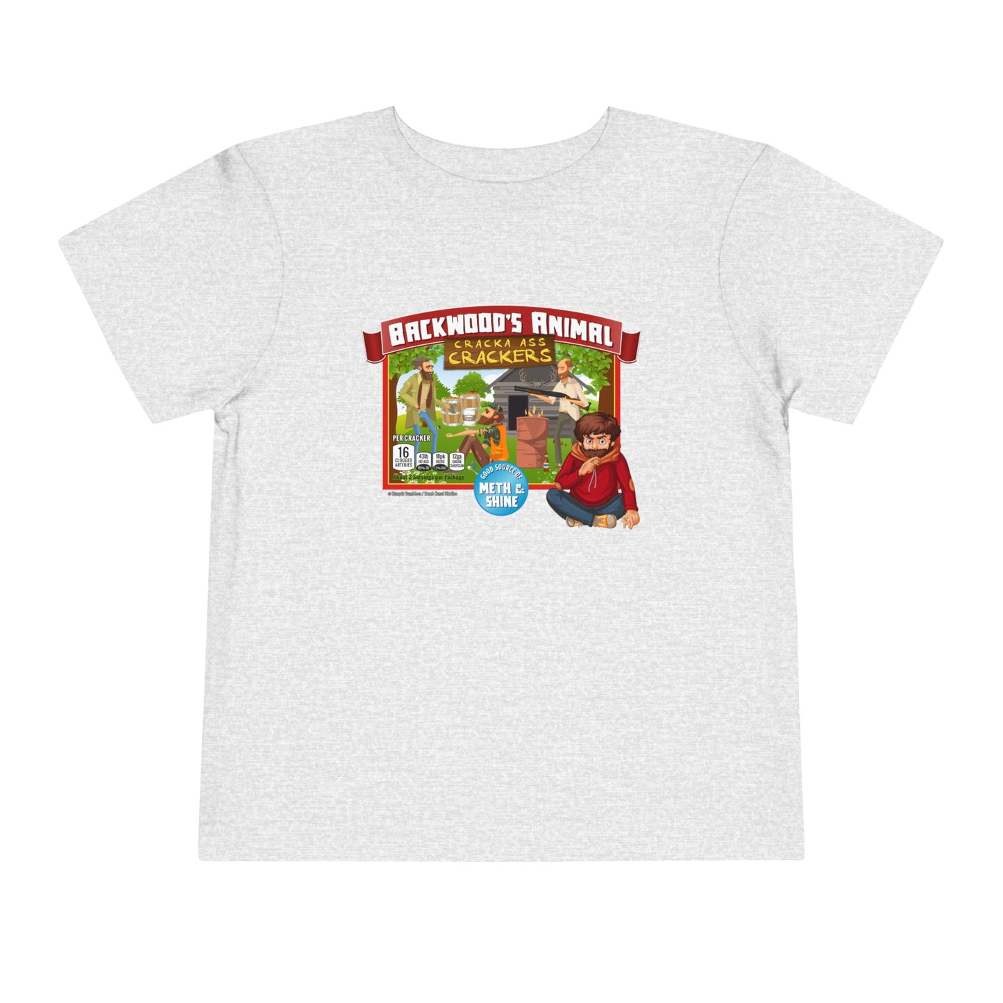 DK77: Animal Cracka' Ass Crackas - Toddler Sized T-Shirt