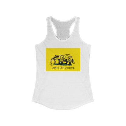 DK14: Honey Badger Don't Give A Fuck - Ladies Racerback Tank