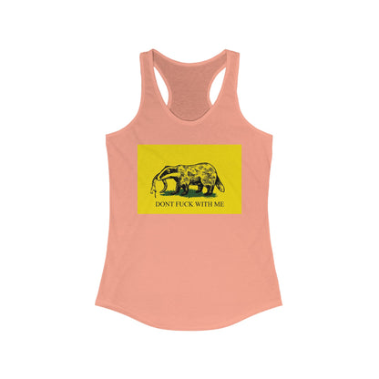 DK14: Honey Badger Don't Give A Fuck - Ladies Racerback Tank