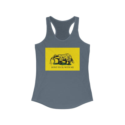 DK14: Honey Badger Don't Give A Fuck - Ladies Racerback Tank