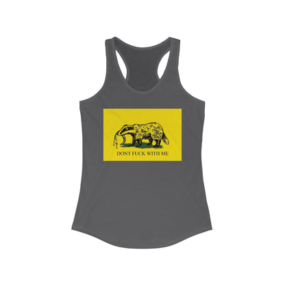 DK14: Honey Badger Don't Give A Fuck - Ladies Racerback Tank