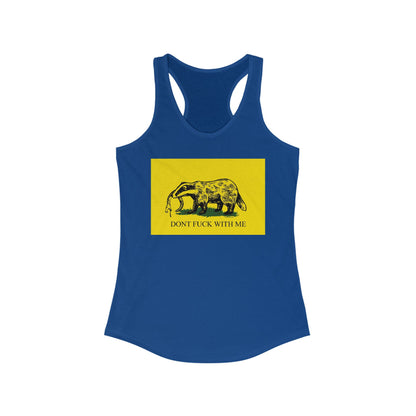 DK14: Honey Badger Don't Give A Fuck - Ladies Racerback Tank