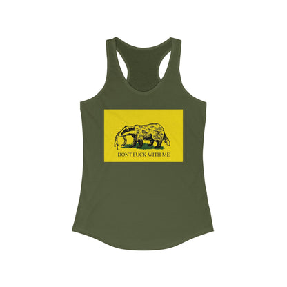 DK14: Honey Badger Don't Give A Fuck - Ladies Racerback Tank