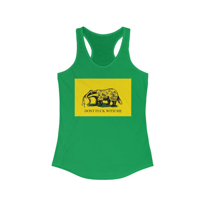 DK14: Honey Badger Don't Give A Fuck - Ladies Racerback Tank